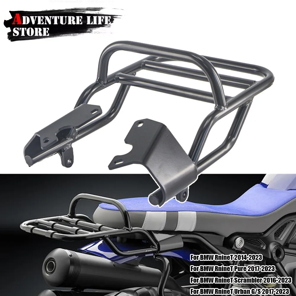 

Motorcycle Accessories Rear Luggage Rack Cargo Rack Luggage Holder Bracket For BMW RNINET Scrambler R NINE T R9T Pure Urban G/S