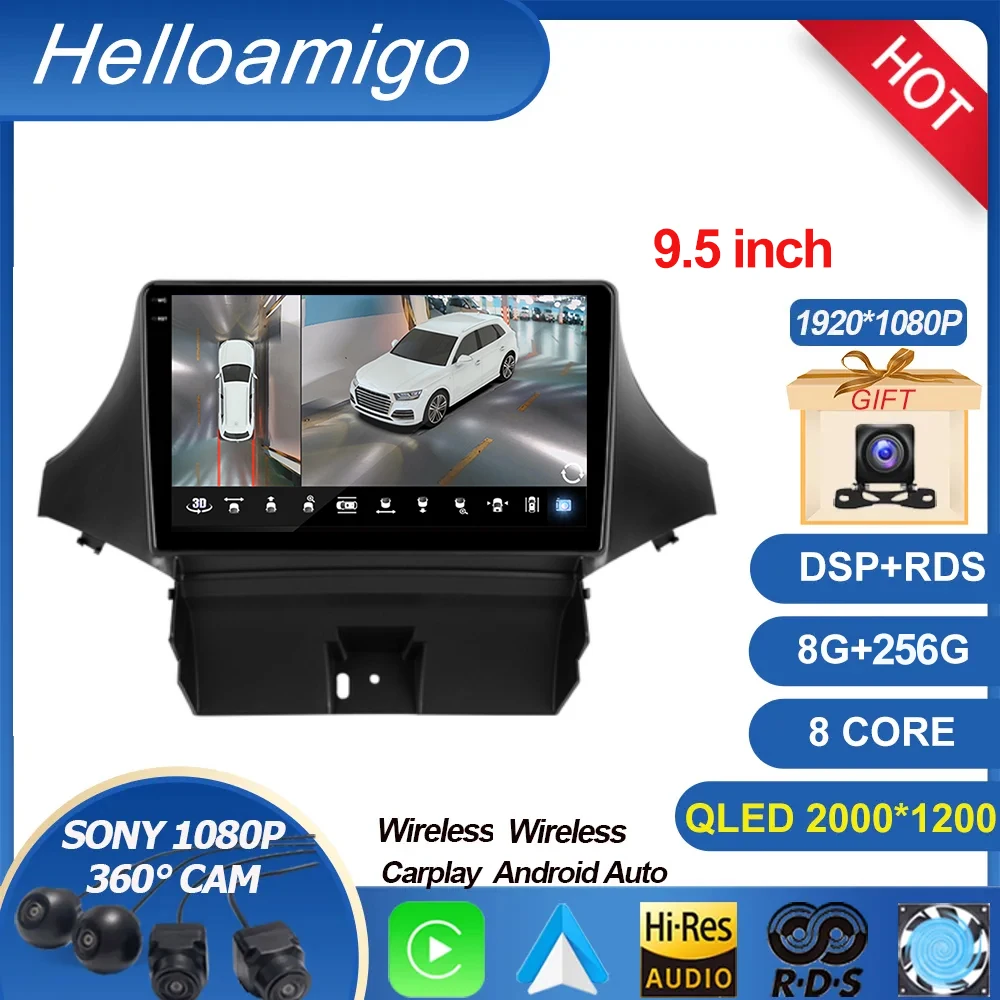 2K For Chevrolet Orlando 2010 - 2018 Car Radio Multimedia Video Player Navigation GPS Android 13 No 2din 2 din dvd