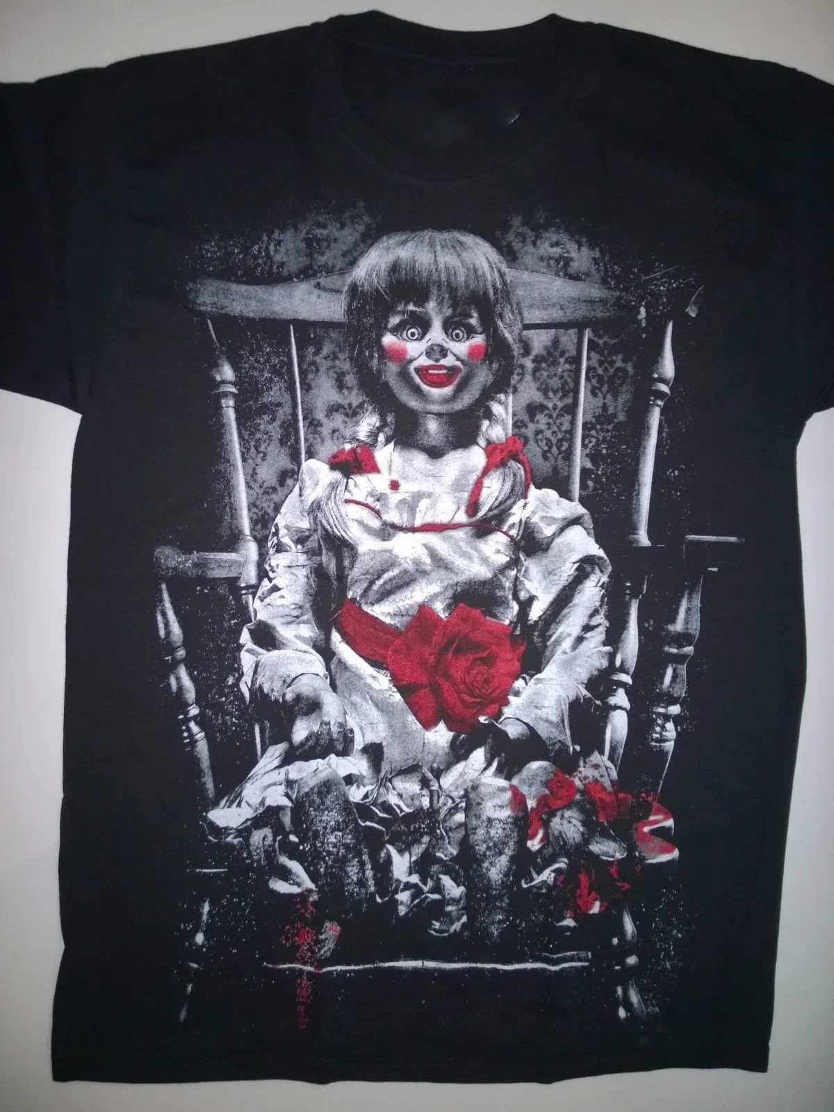 The Conjuring Annabelle Creation T-Shirt Horror Movie Evil Doll Dead Silence