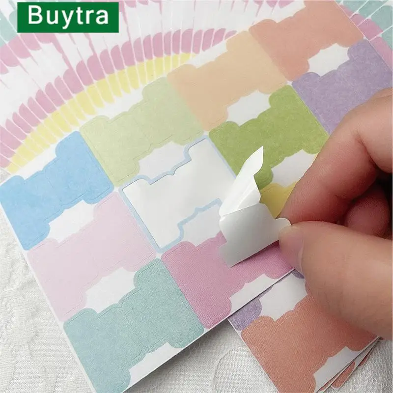 5sheet Self-adhesive Index Label Sticker Personalized Bible Journaling Tabs Flag for School office supplies One size: 85 * 153mm