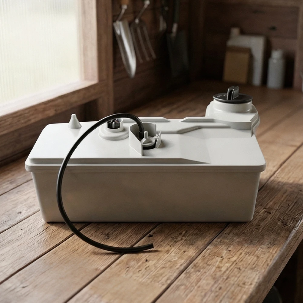 For Outdoor Power Tools White Black Fuel Tank Canister Optimized Management Seamless Integration Design For Outdoor