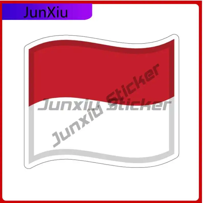 

Monaco Flag Sticker Exterior Decoration Suv Bodywork Guitar Motorcycle Helmet Pickup Windshield Car Body Laptop Phone/phone Case