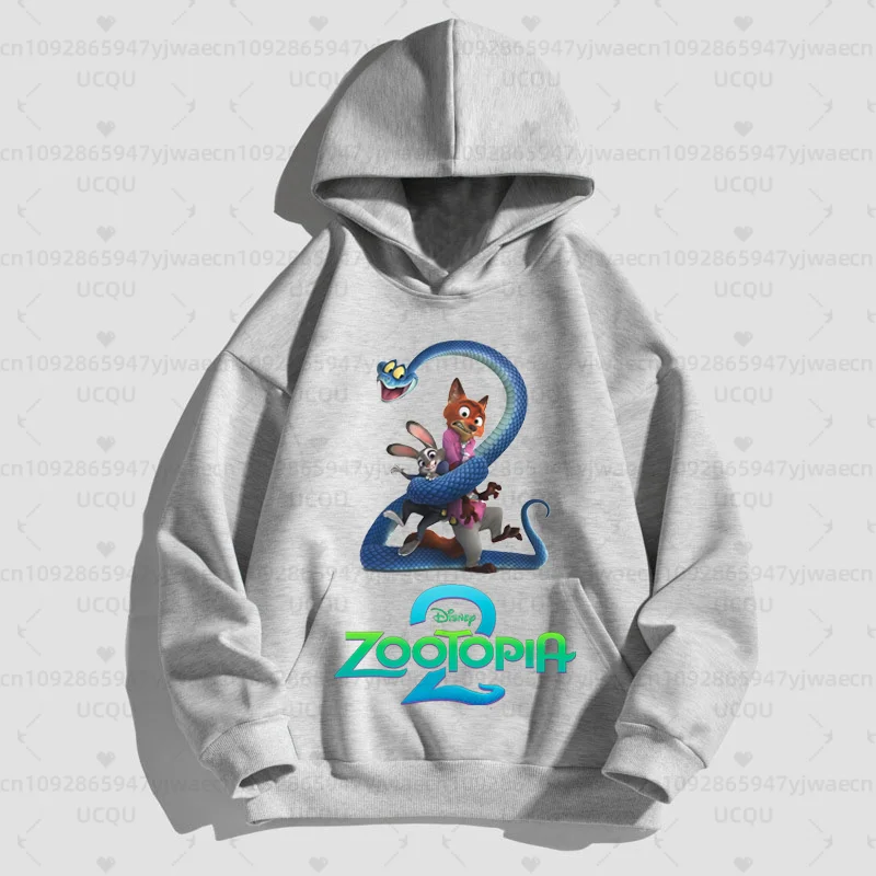 الخريف والشتاء ديزني زوتوبيا 2 جودي هوبس نيك الشباب مقنعين هوديس الاطفال الكبار زوجين البلوز البلوفرات القمم #3