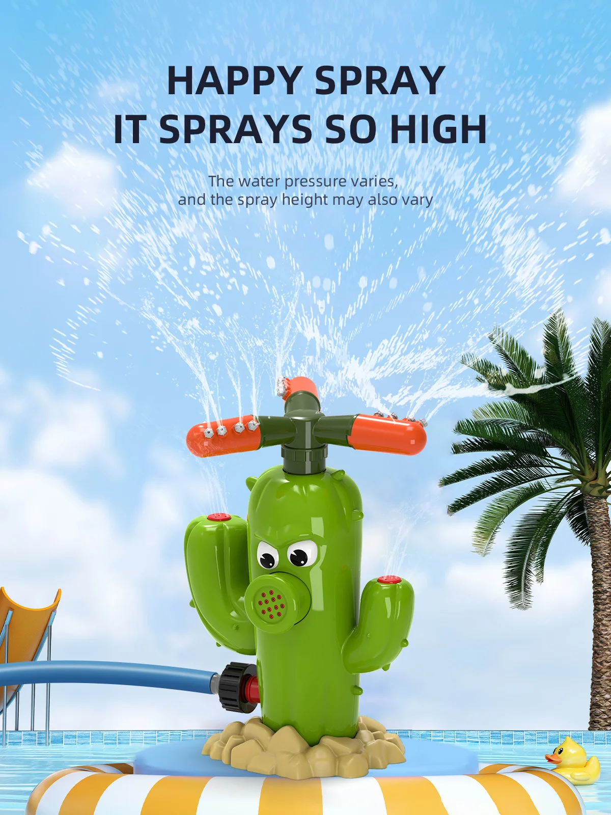 Juguete de aspersor de hidrante de incendio de césped