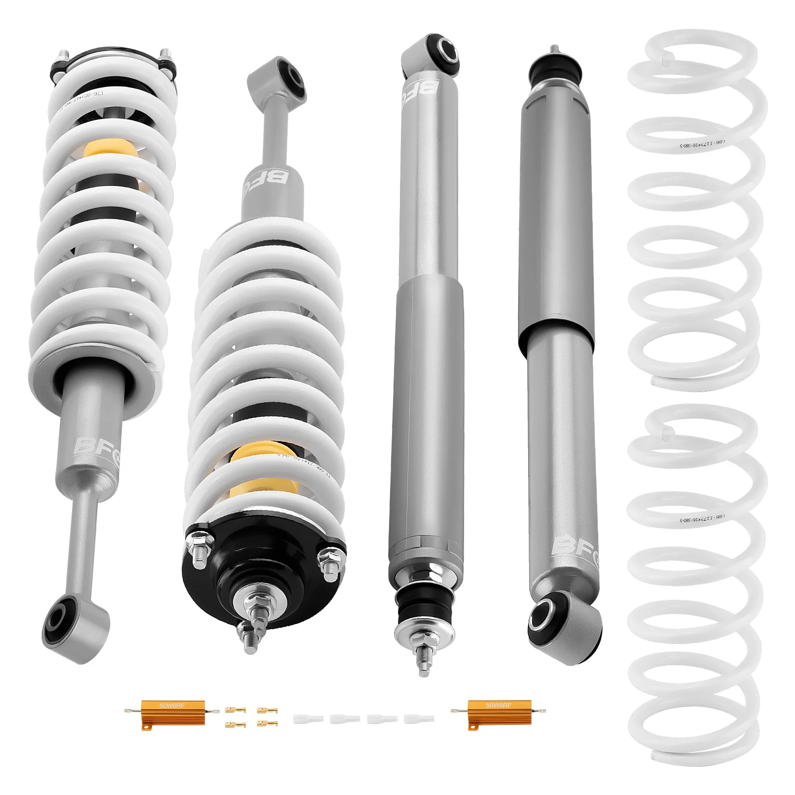 Air to Coil Spring Shocks Conversion Kit for Toyota 4Runner Land Cruiser Prado for Lexus GX470 GX460 LandCruiser Prado 2003-2009