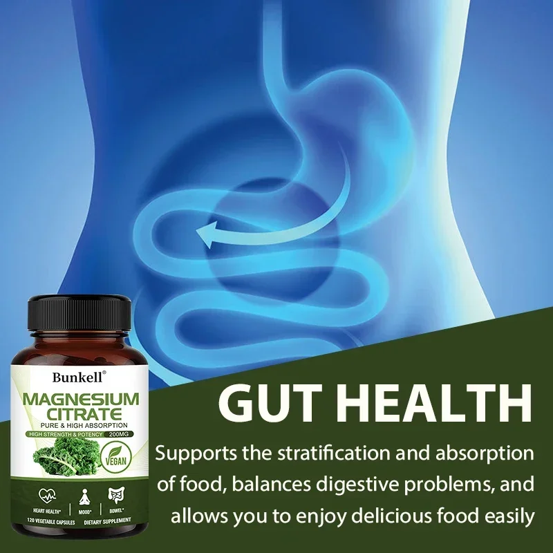 Magnesium Sitrat - Meningkatkan Kesehatan Tulang - Mendukung Fungsi Saraf dan Otot, Membantu Tidur, Relaksasi, dan Kesehatan Otot