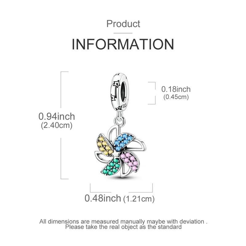 سحر الأصلي 925 الفضة الطفولة الدورية طاحونة الخرز صالح سحر بلاتا 925 أساور للنساء صنع المجوهرات الهدايا #5