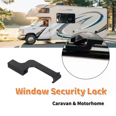 RV Window Security Lock Right/Left Sided Window Handles Interior Accessories Keep Window Securely Closed For Caravan Motorhome