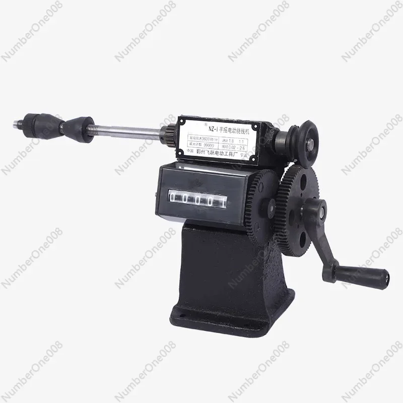 

Hand Winding Machine Small Winding Coil NZ-1 NZ-5 Winding Tool Mechanical Manual Dual-purpose Hand Coil Counting Winder Machine