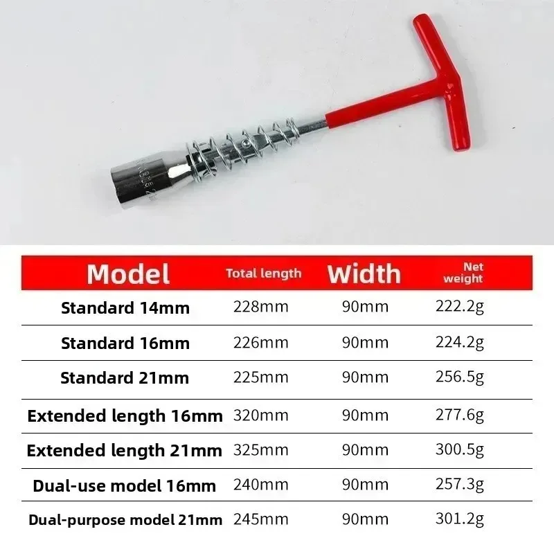 1 قطعة 14 مللي متر/16 مللي متر/21 مللي متر وجع 360 درجة ForRotation شرارة التوصيل إزالة مفتاح بانة شرارة التوصيل أداة إزالة الصواميل #3