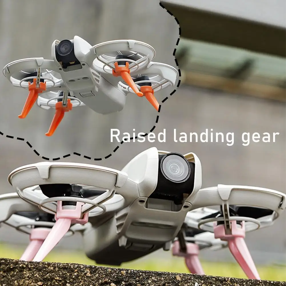

4pcs For DJI Neo Heightened Tripod Heightened Landing Gear Bottom Dust-proof Wear-resistant Drone Neo Protective Accessories