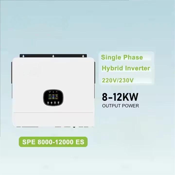 Single Phase Hybrid Inverter SPE8000/10000/12000 8KW 10KW 12KW Residential Energy Storage Solar Inverters