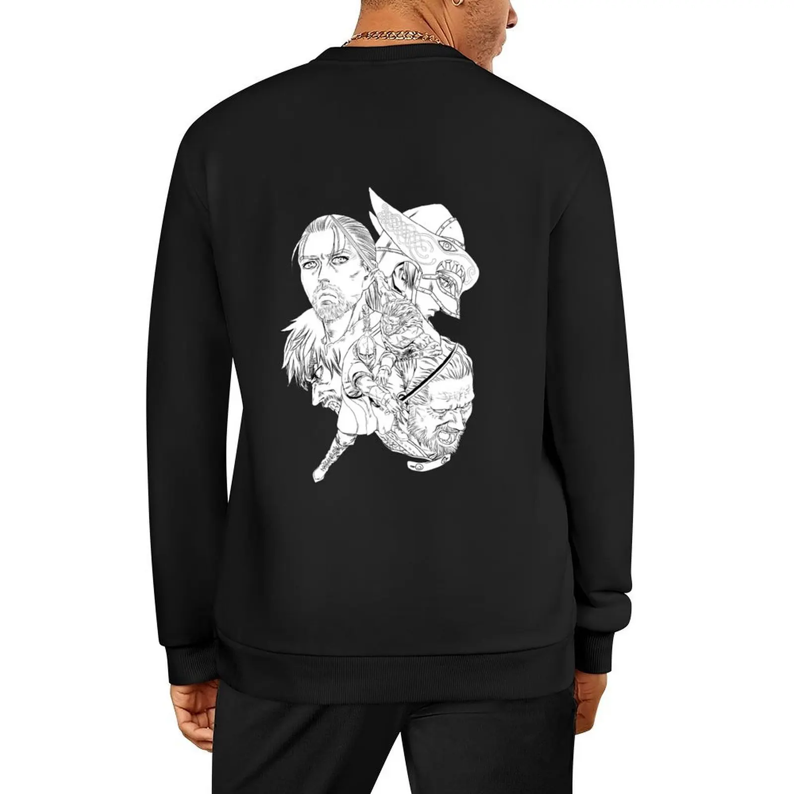 

VINLAND SAGA Pullover mens clothing winter clothes japanese style fashion men hooded sweatshirts