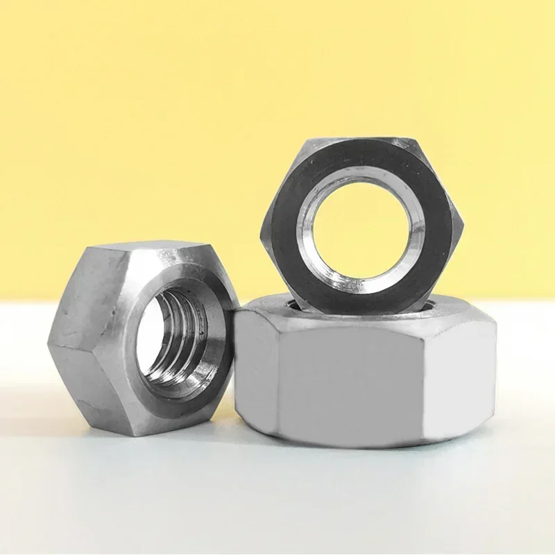 M2 M3 M4 M5 M6 M8 M10 M12 M16 M20 TC4 GR5 Titanium Alloy Hex Nut Hexagon Bicycle Motorcycle