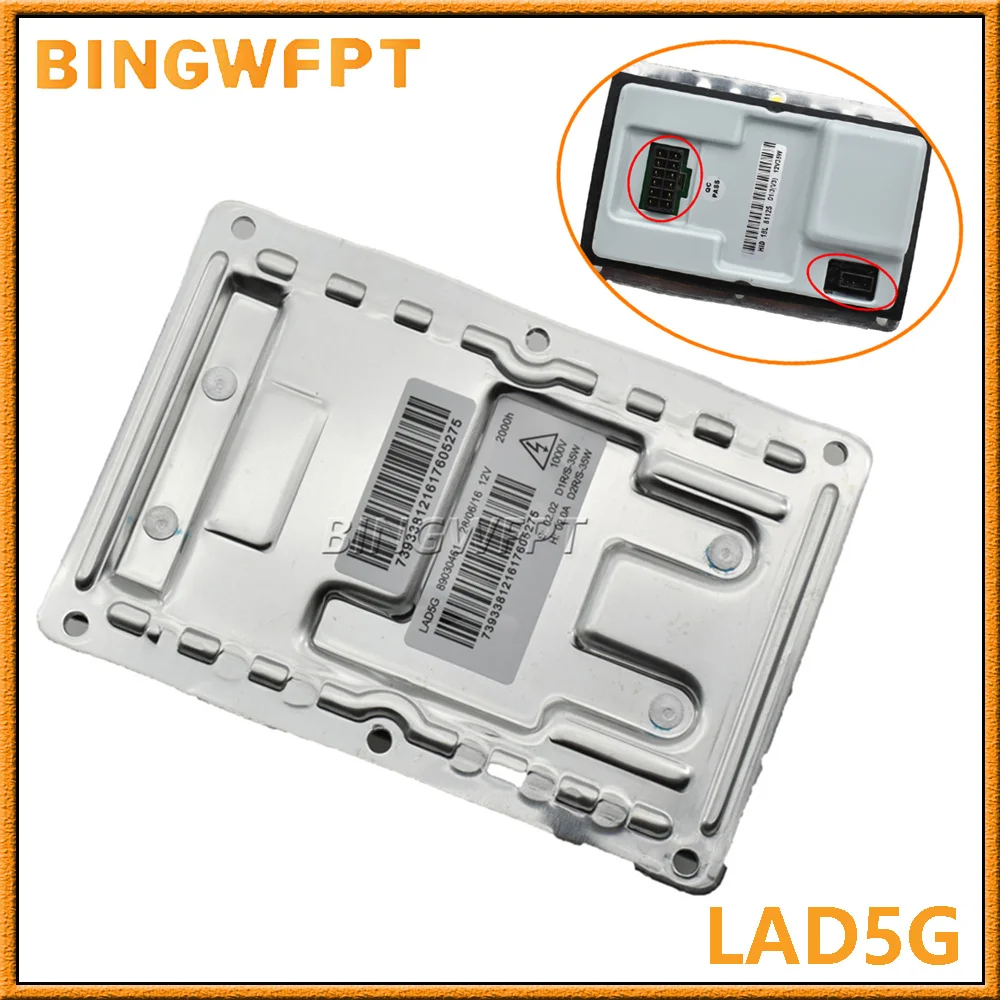 89030461 LAD5G 12PIN D1S D1R Xenon HID Headlight Ballast Control Unit Igniter Module For Peugeot 807 2002-2008 Accessories