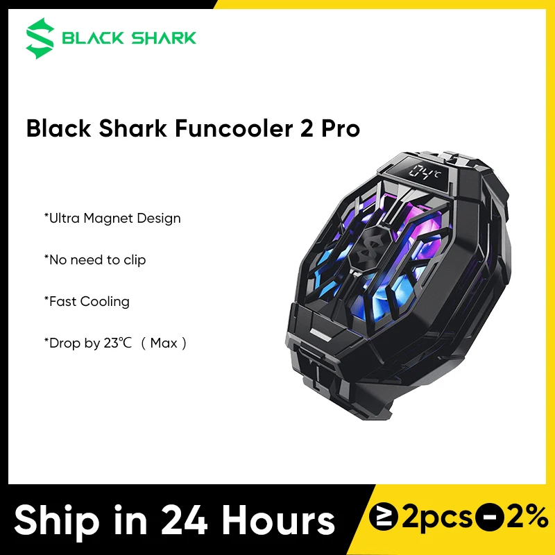 

Black Shark FunCooler 2 Pro Liquid Cooling Back Clip For Black Shark 4 / 4 Pro / 5 / 5 Pro