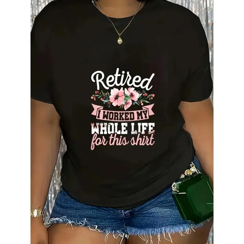 

Retired T-Shirt I Worked My Whole Life For This Shirt Funny Retirement Gift Unisex Farewell Party Apparel