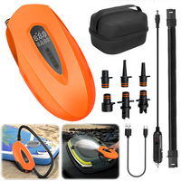 20PSI SUP Board Pump Auto Shut Off SUP Boat Inflatable Pump 12000mah Digital Display Electric Air Pump for Air Boat Mattress