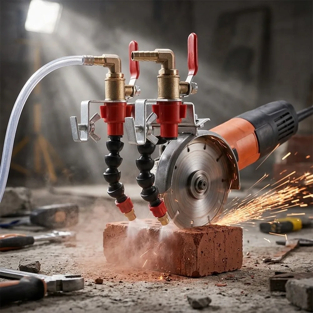 For Cutting Machine Water Sprayer to Remove Dust Compatible with Clamps up to 5mm Suitable for Marble Brick for tile and Wood