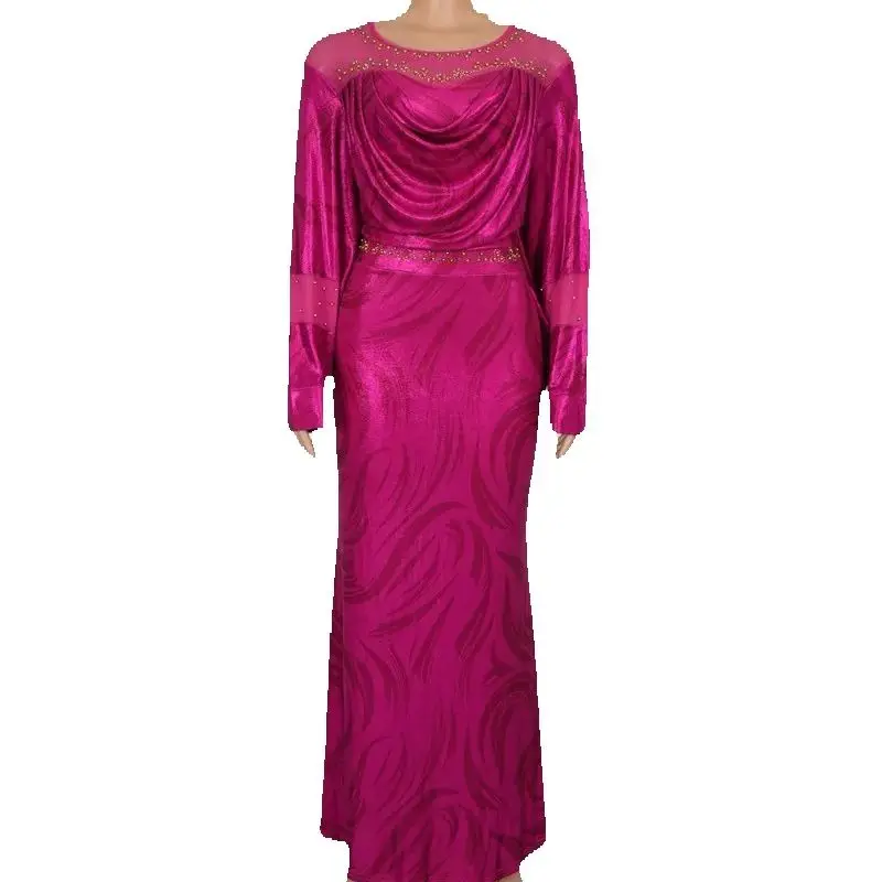 

Африканское платье макси Дашики для женщин Vetement Femme Abaya Ankara, одежда, лето-осень 2026, модное этническое женское платье