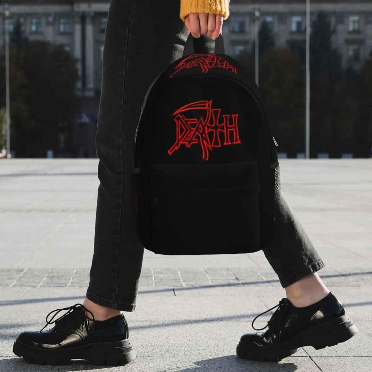 Sac à dos avec Logo Death Band pour étudiants, garçons et filles, cartable d'école pour enfants, sacs à bandoulière pour ordinateur pour hommes et femmes
