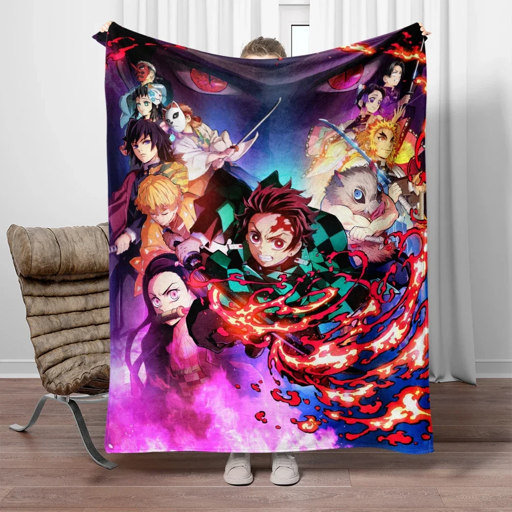 Classic Cartoon Anime printed flannel blanket. Four seasons blanket for sofa,beds,living room,travel picnic blanket gifts