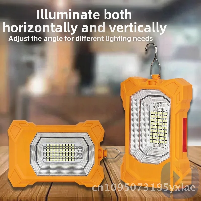 

Rechargeable Solar LED Camping Light Outdoor Portable Super Bright Lamp with White Orange Modes White 1500lm Orange 2500lm