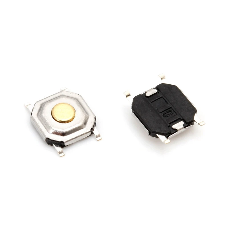 Impermeabile Microinterruttore Pulsante Tattile Tatto Spingere Interruttore Momentaneo SMD 4 Pin NUOVO