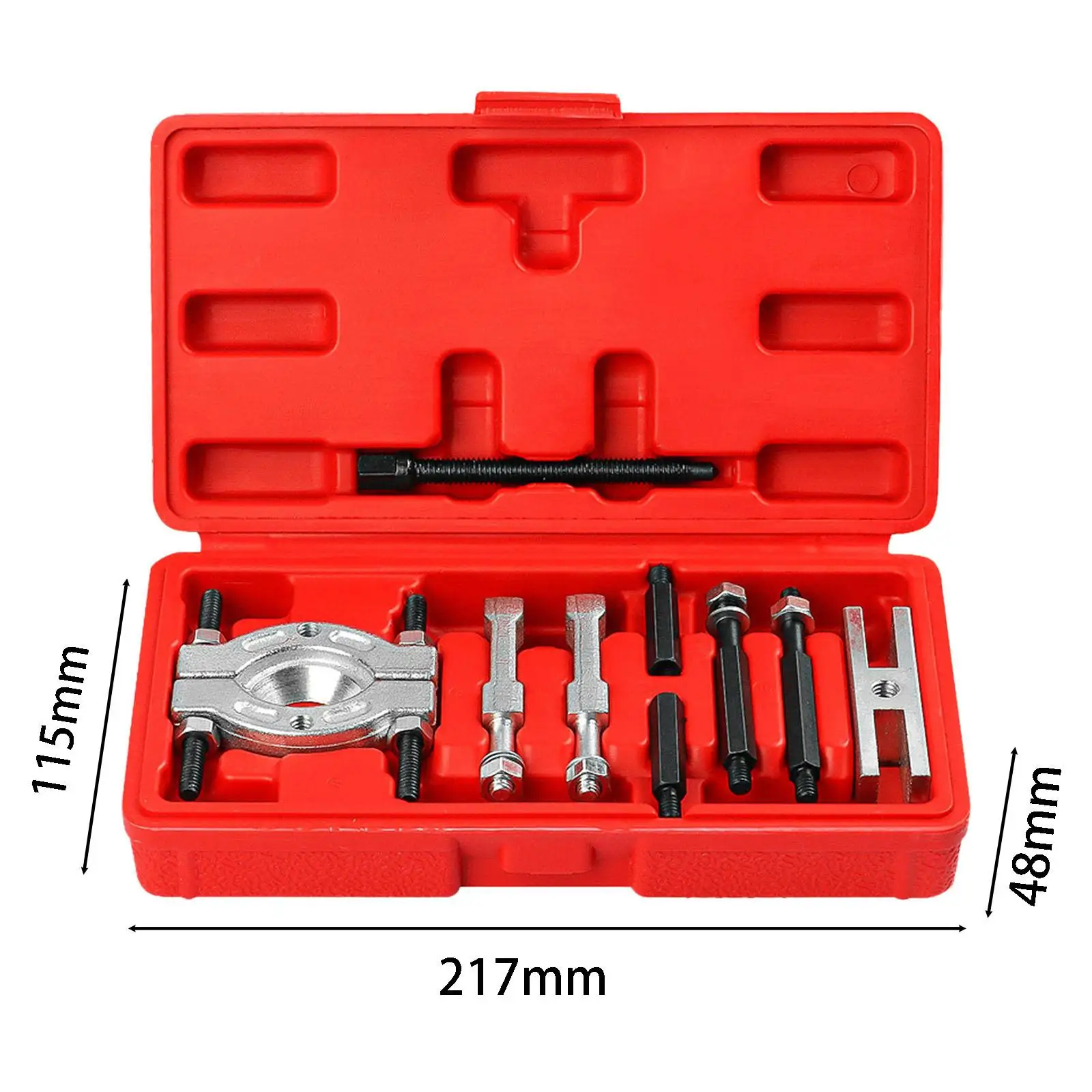 Generic Bearing Splitter Puller Bearing Puller Tools with Box Portable Heavy Duty Easy to Use Spare Parts Bearing Puller Set