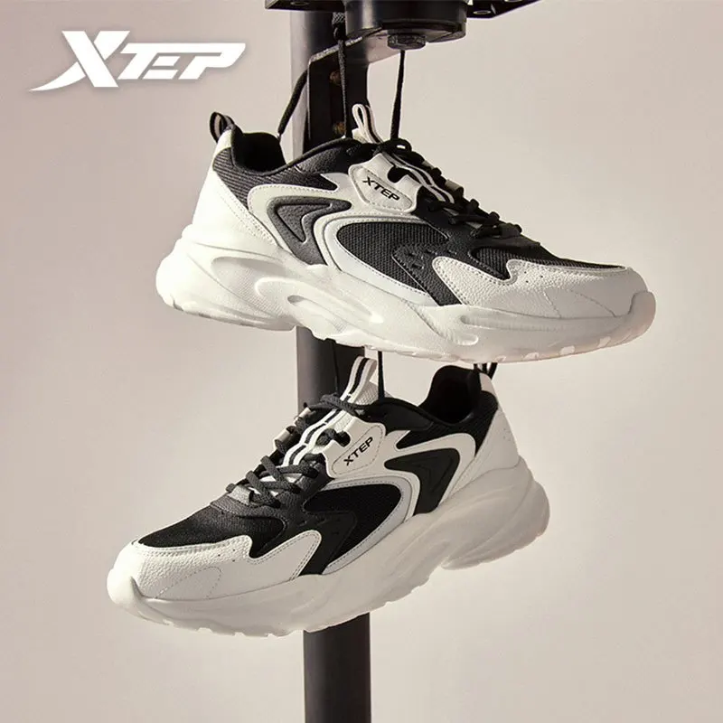 Xtep Mifan Causal Shoes Men Vintage Lightweight Fashion Sneakers Comfortable Breathable Leisure Sports Shoes 877319320028