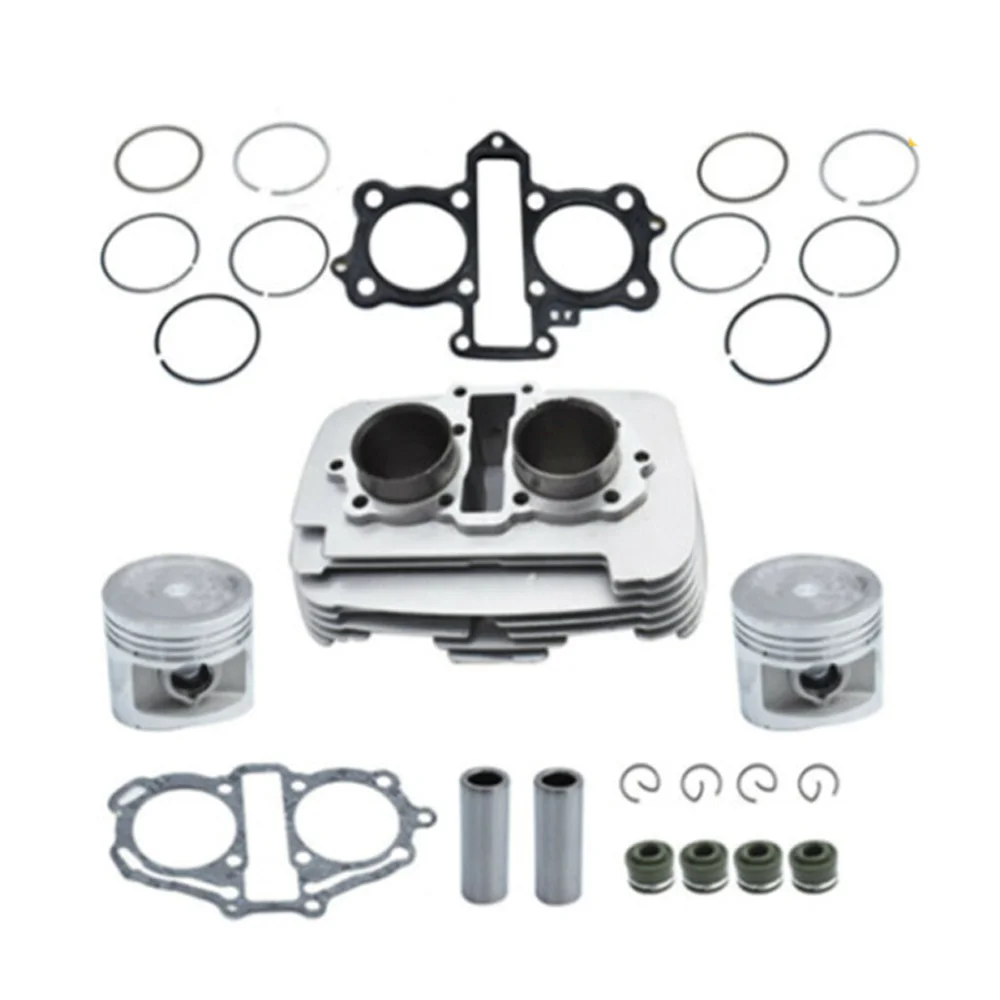 Cylinder Piston Kit 53mm STD For Honda Rebel 250 CA250 CMX250 1996-2015 1 Set Single Cylinder