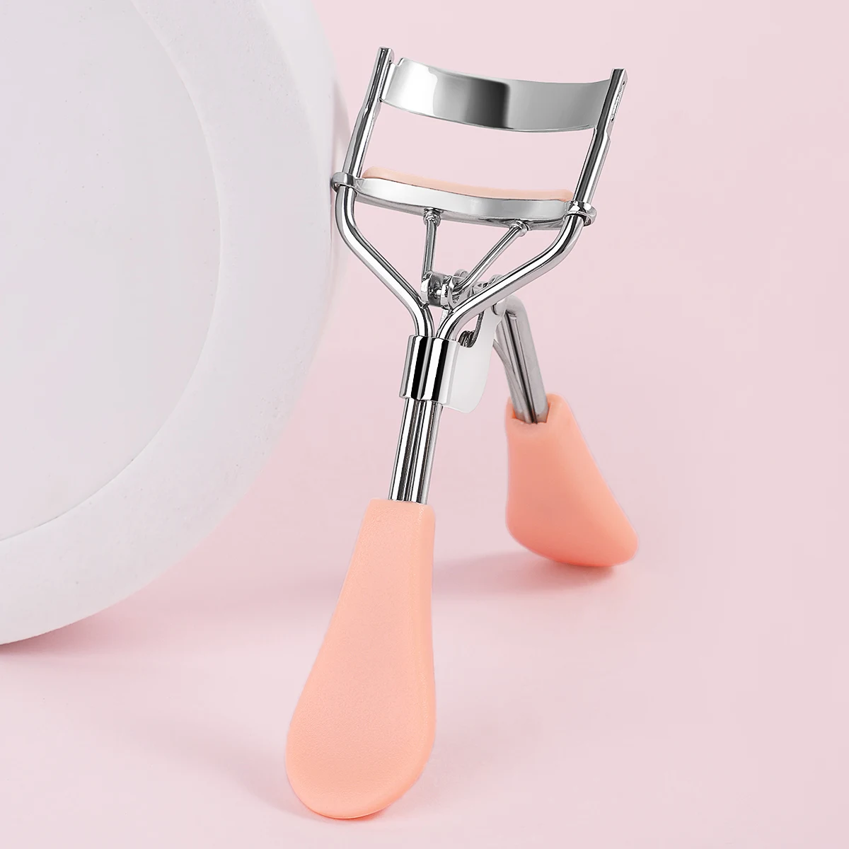 1 Tragbarer Wimpernzange, schwarz, Wimpernzange aus Edelstahl für langanhaltende Formgebung, geeignet für Wimpernlifting und Augenbrauen. – Detail 10
