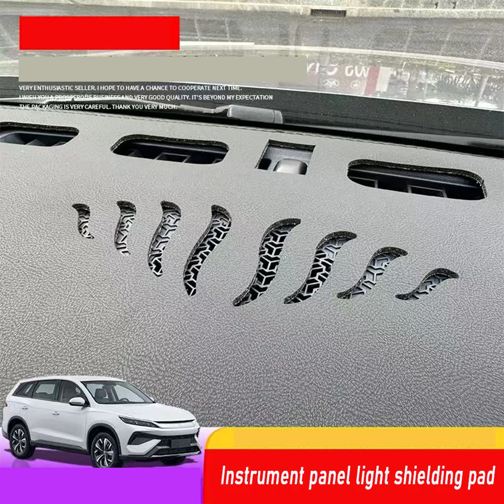 For BYD song pro dmi 2nd 2025 Car Dash Mat Dashmat Dashboard Cover Sun Shade Dash Board Cover Carpet Accessories