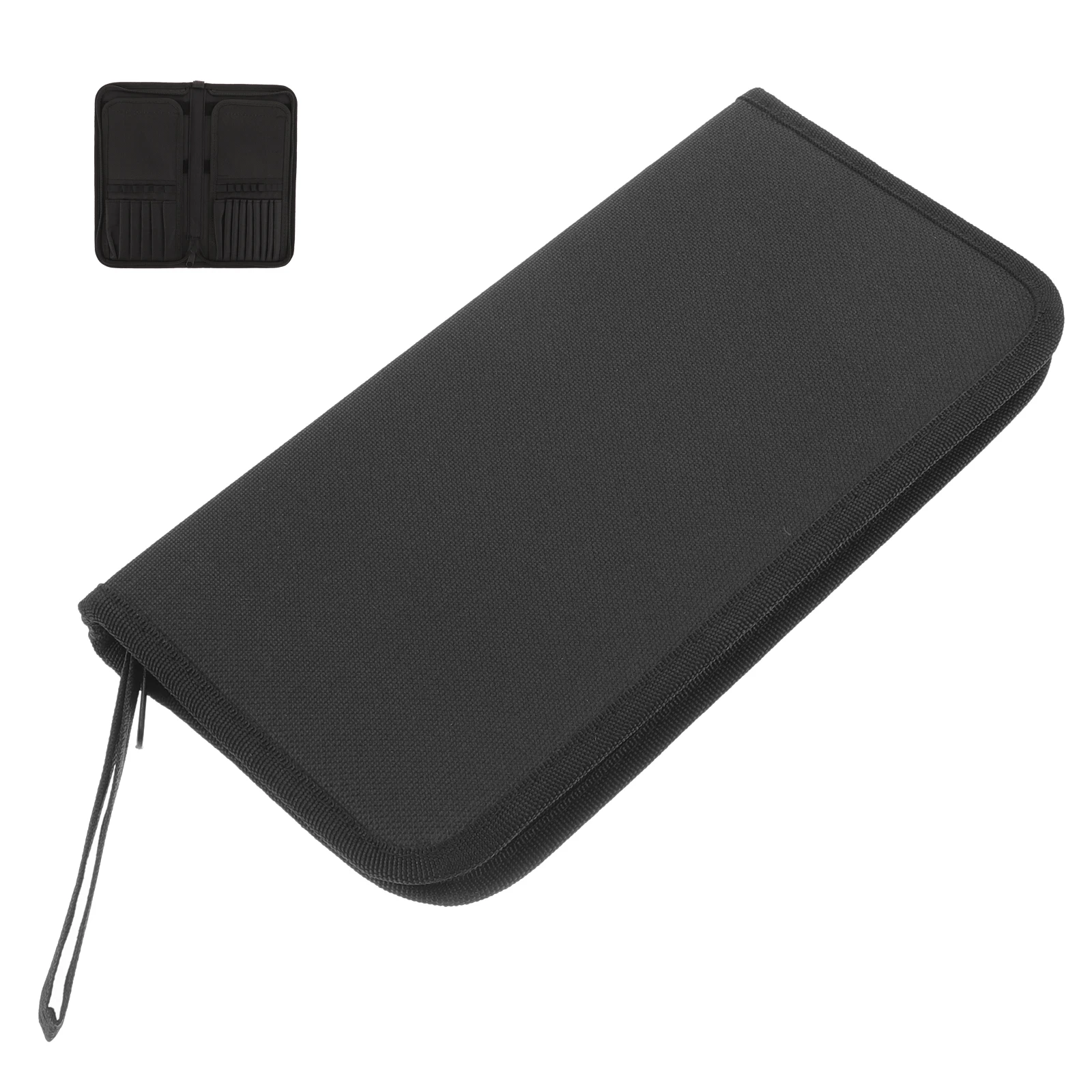 

15 hole Brush Bag Canvas Portable ganizer Travel Holder Pouch Makeup Brushes ganizer Reusable Storage Tool