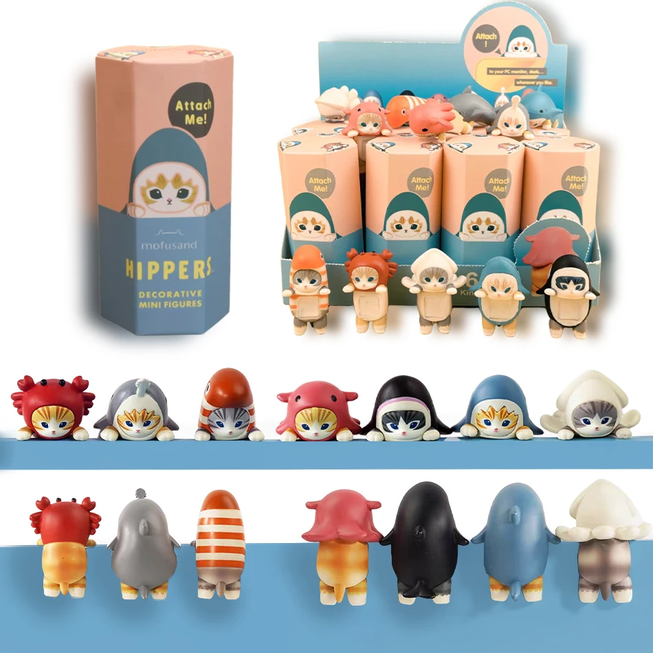 

Sonni HIPPERS & Mufusand Cat Fushandi Party Series Blind Box Trendy Play Decoration Creative Kid Birthday Christmas Gift