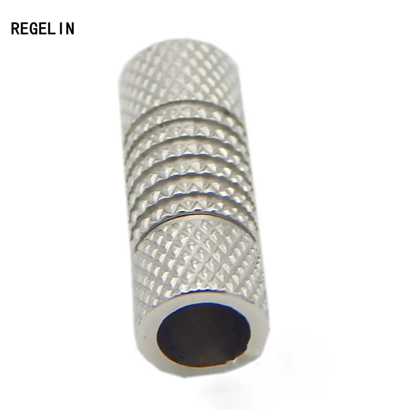 REGELIN 2pcs/lot Silver Tone Stainless Steel Strong Magnetic Clasp Fits for 3/4/5/6mm Round Leather Bracelets Jewelry Connectors