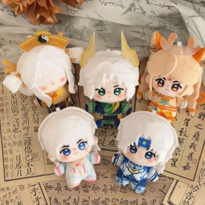 

10cm/3.93in Game Plush Toy Supernatural Action Team Peripherals Cartoon Creativity Cotton Decorative Doll Kawaii Valentines Gift