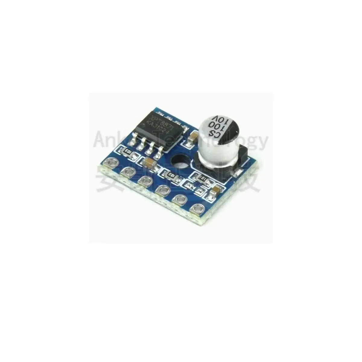 Mini Class D Digital Power Amplifier Board Module, 5W Mono Audio Power Amplifier, XPT8871 Chip