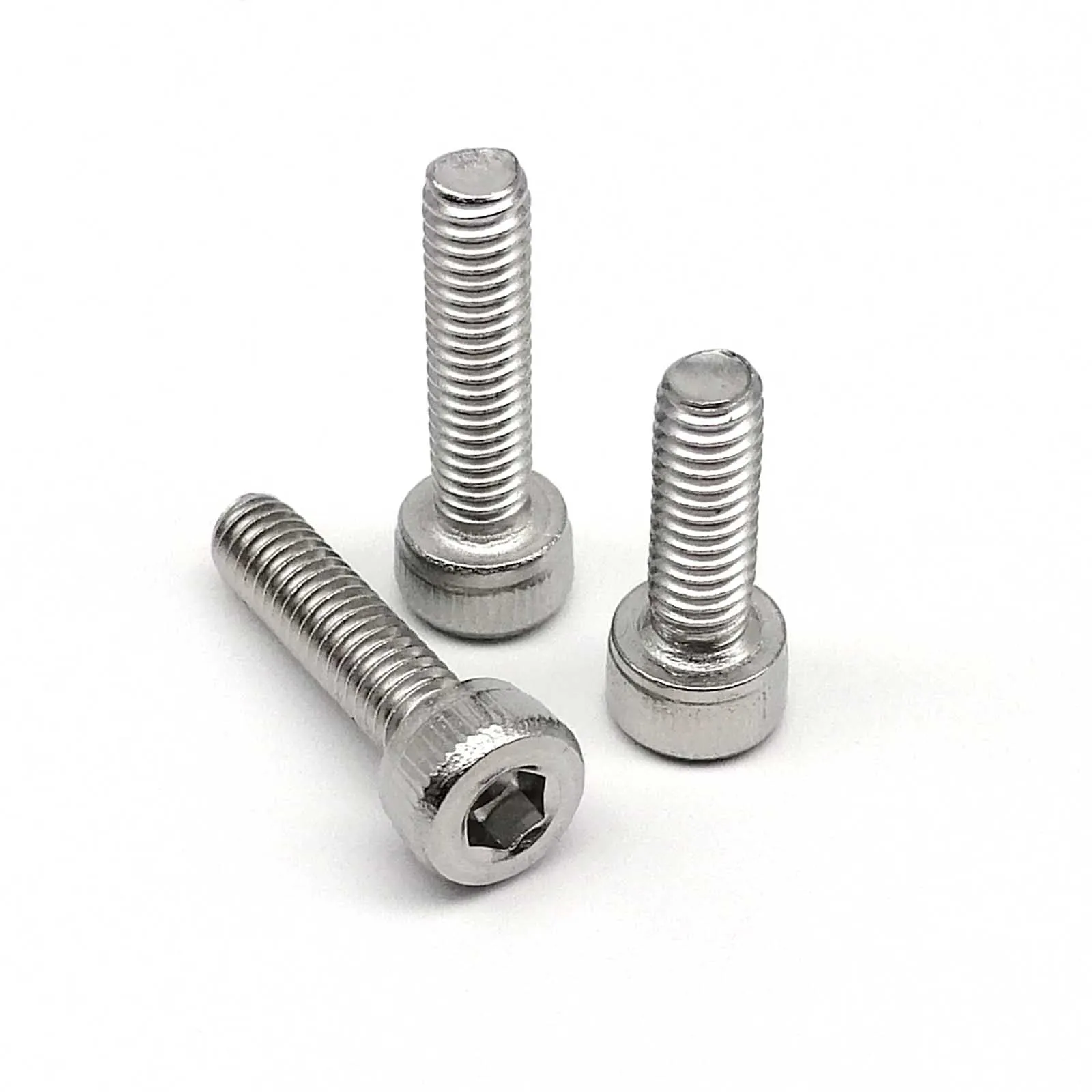 650pcs/box Micro Small 10 Size M1.6 Allen Hex Socket Head Cap Button Flat Countersunk Screw Bolt Nut Set Kit 304 Stainless Steel