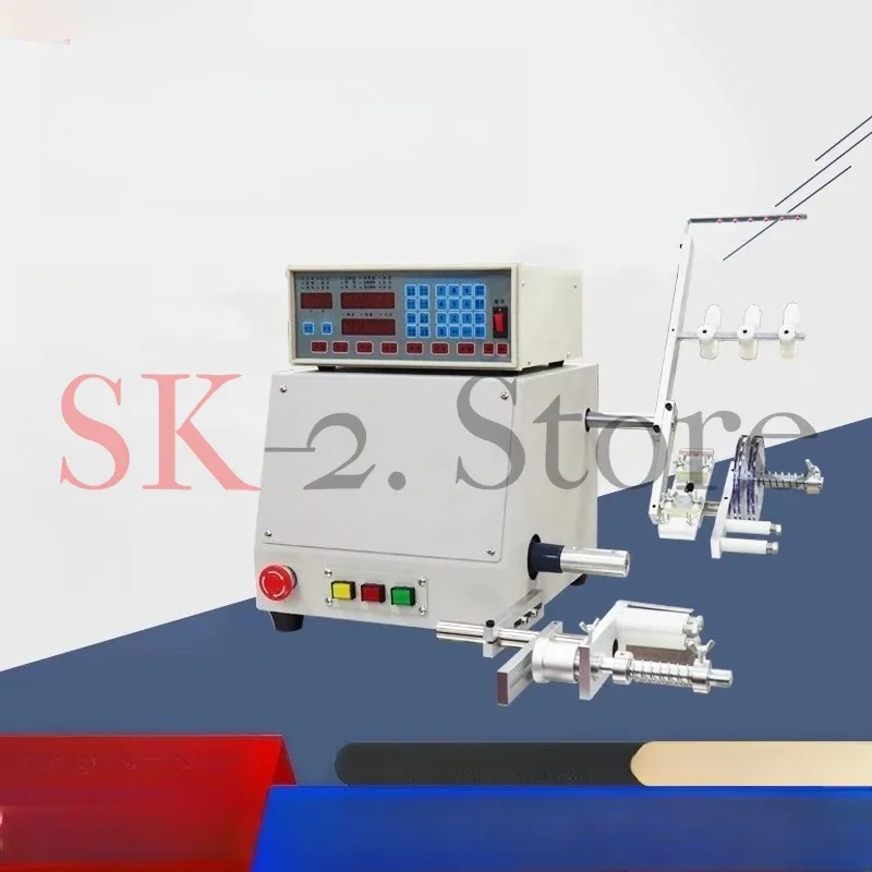 High quality New computer C automatic Coil winder winding machine CNC manual 0.03-1.2mm copper hand wire coil winding 220V