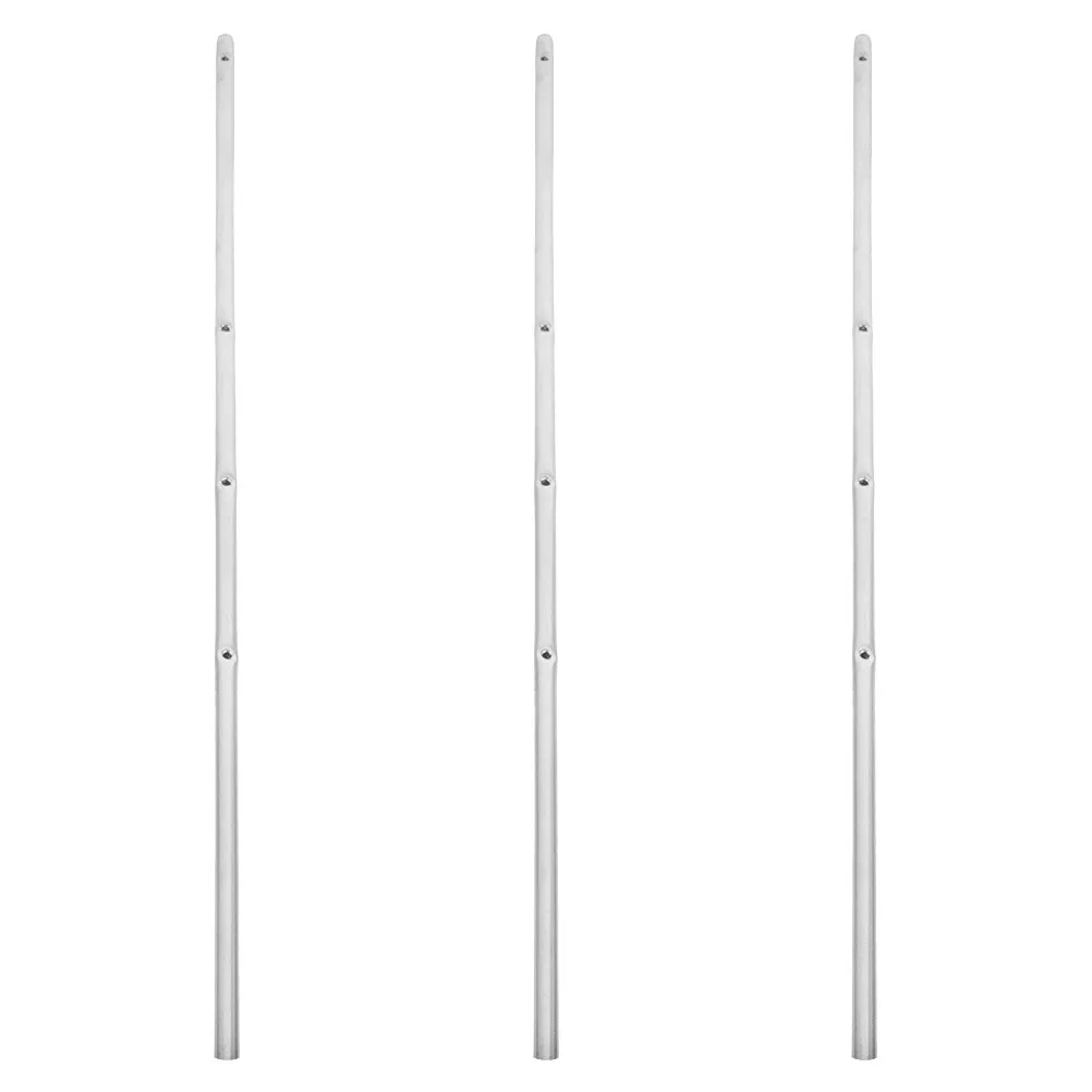 

3Pcs Soccer Machine Operation Pole Steel Rods for Foosball Table Replacement Heavy Duty Iron Construction Portable Design Easy