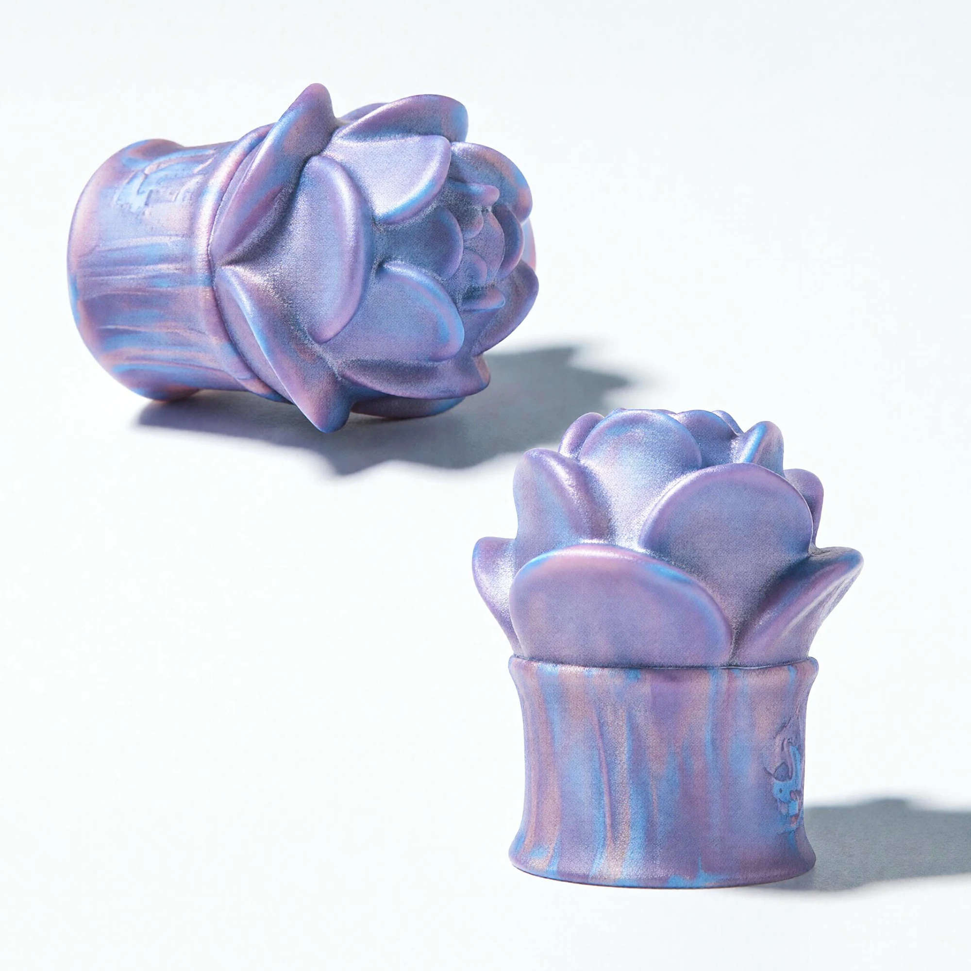SHAZ Realistic Flower Shape Silicone Sex Grinder Adult Toy for Female Vaginal Masturbation Clitoral G-Spot Massage Gadget Plugin