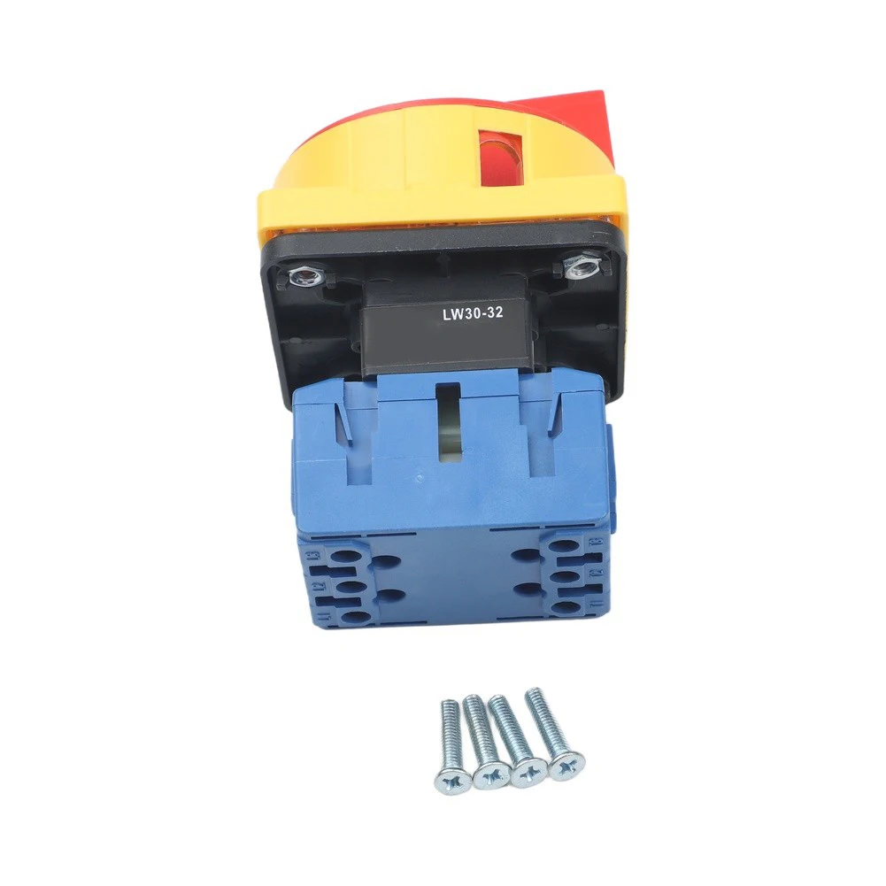 Manual 3 Pole 32A Changeover Switch LW30 for HVAC Water Pump and Small Capacity AC Motor Circuits with 380V Operating Voltage