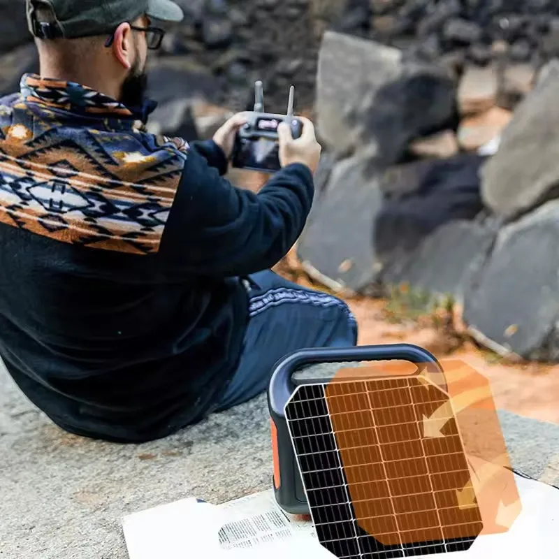 Вентилятор для кемпинга с солнечной панелью, 7500 мАч, USB