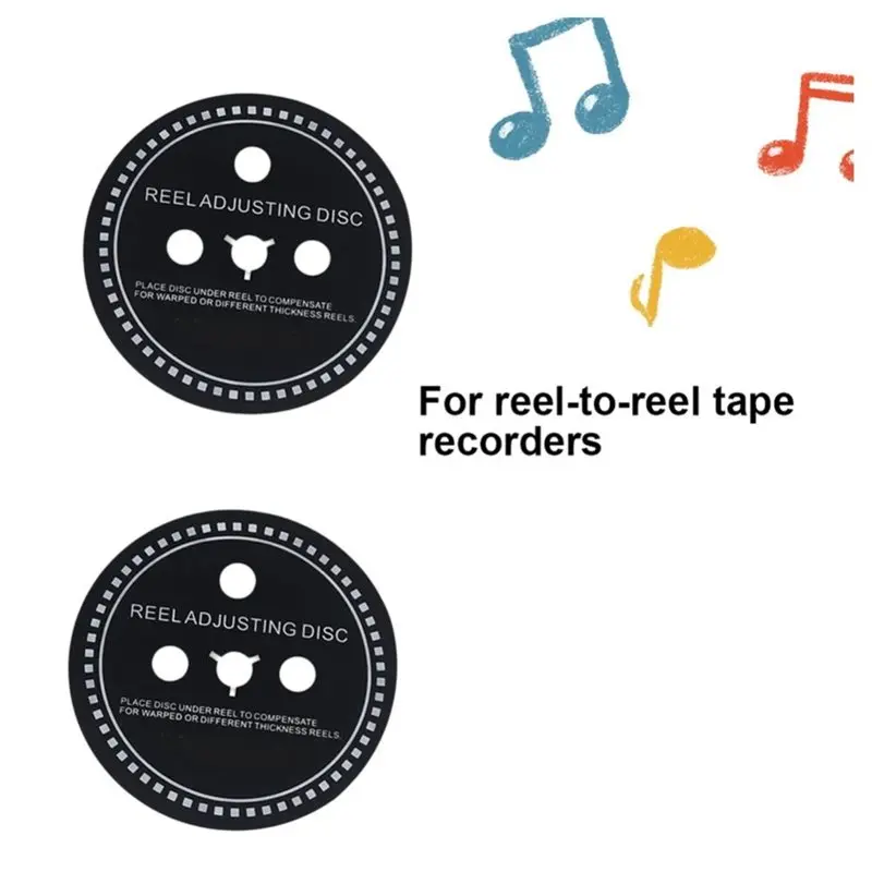 B03B-For NAB For Studer TEAC Reel-To-Reel Tape Recorder Adapter Spacer 4PCS 0.7Mm Thickness Professional Sound Equipment Parts