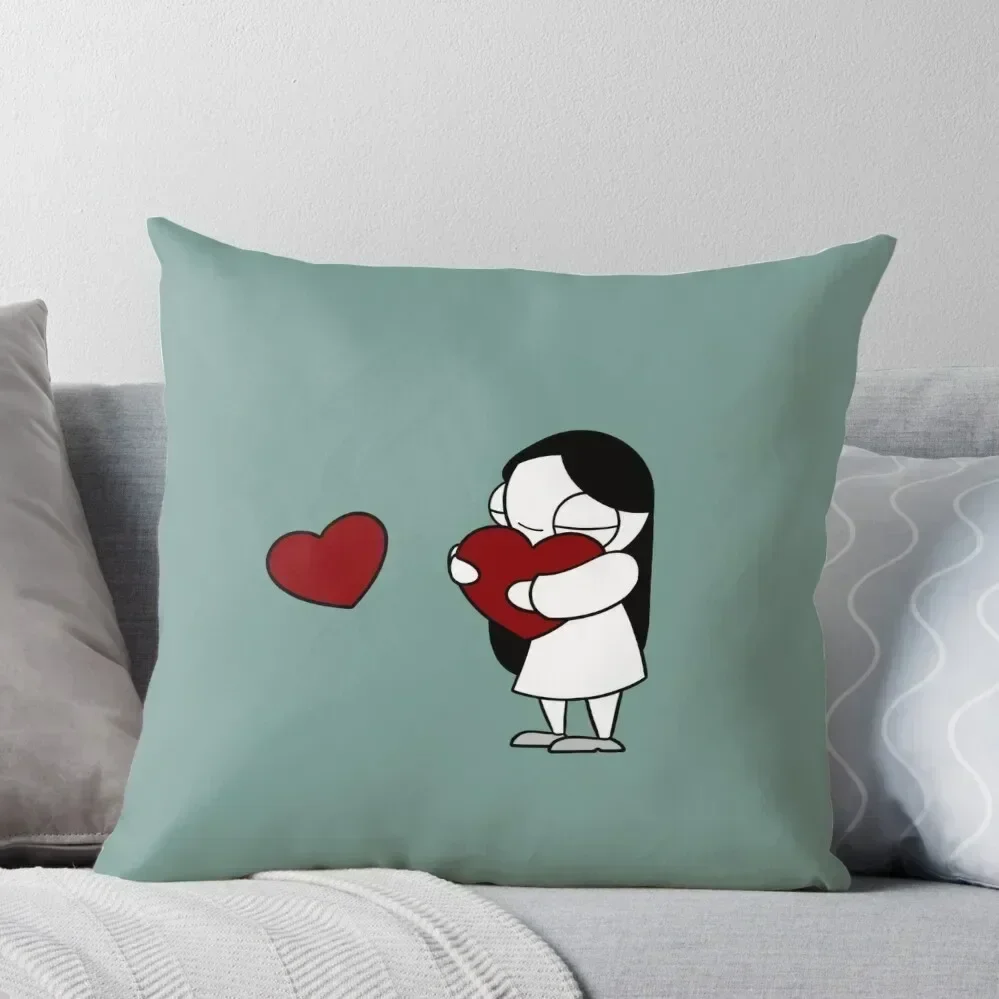 Catana Hearts Throw Pillow Ornamental Pillow christmas pillow case Pillowcases Cushions Home Decor