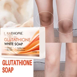 Glutathione Soap Original Handmade Whitening Soap Face Skin Brightening Body Reduce Wrinkle Freckle Dark Spot Remover Cleansing