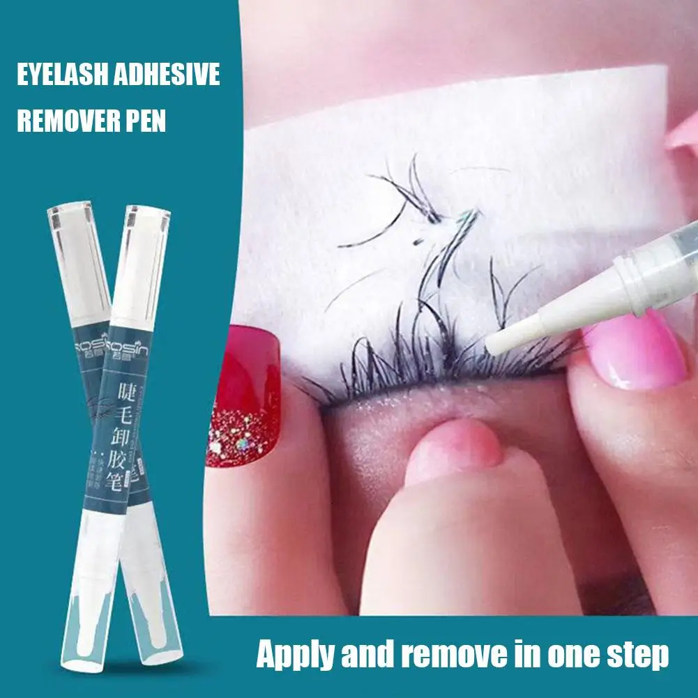 Planting False Eyelashes Gel Remover Grafting Eyelashes Transplant Extensions Pen Glue Remover Tasteless Remover Eyelash Ge Y0S7