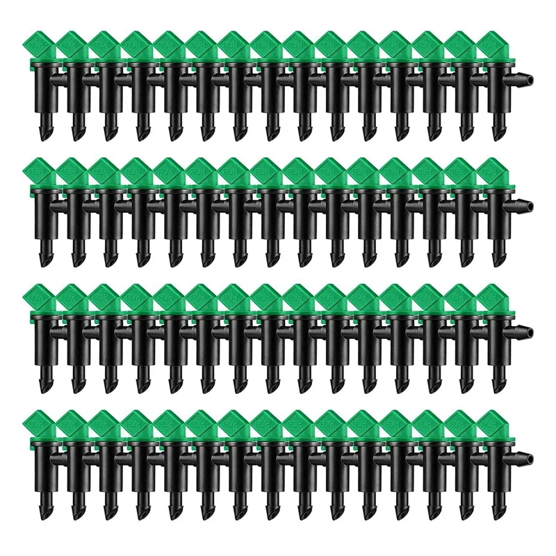 

120 Pieces 4GPH Removable Drip Sprinkler Irrigation Drip Emitter Garden Flag Irrigation Dripper, For Trees And Shrubs