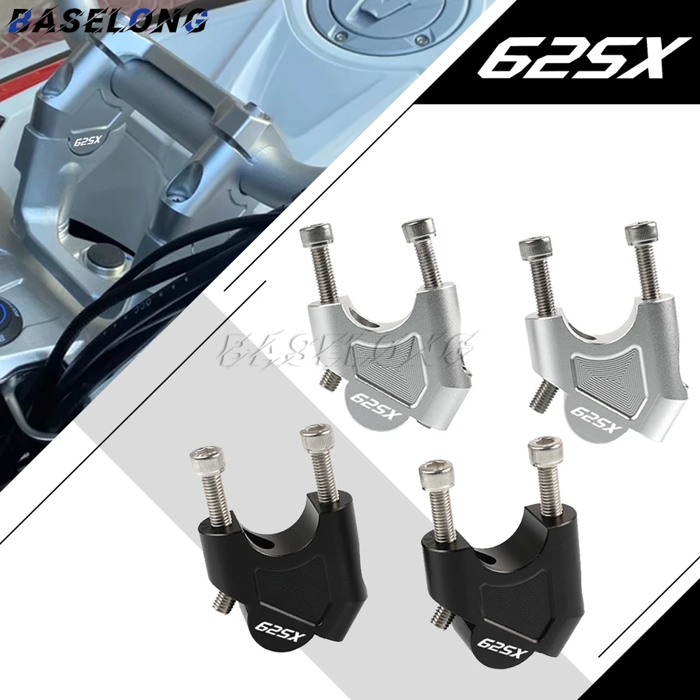 

Motorcycle Accessories Handlebar Riser Clamp Mount Handle Bar Heighting Back Move Adapter For KOVE 625X 625 X ADV 2025-2026-2027